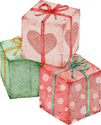 Christmas Gifts Illustration